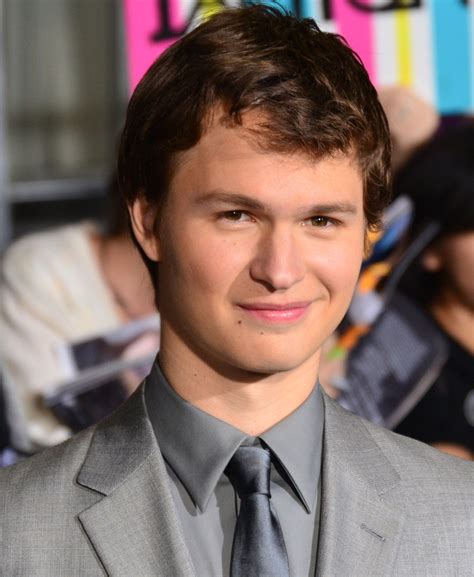 Ansel Elgort .